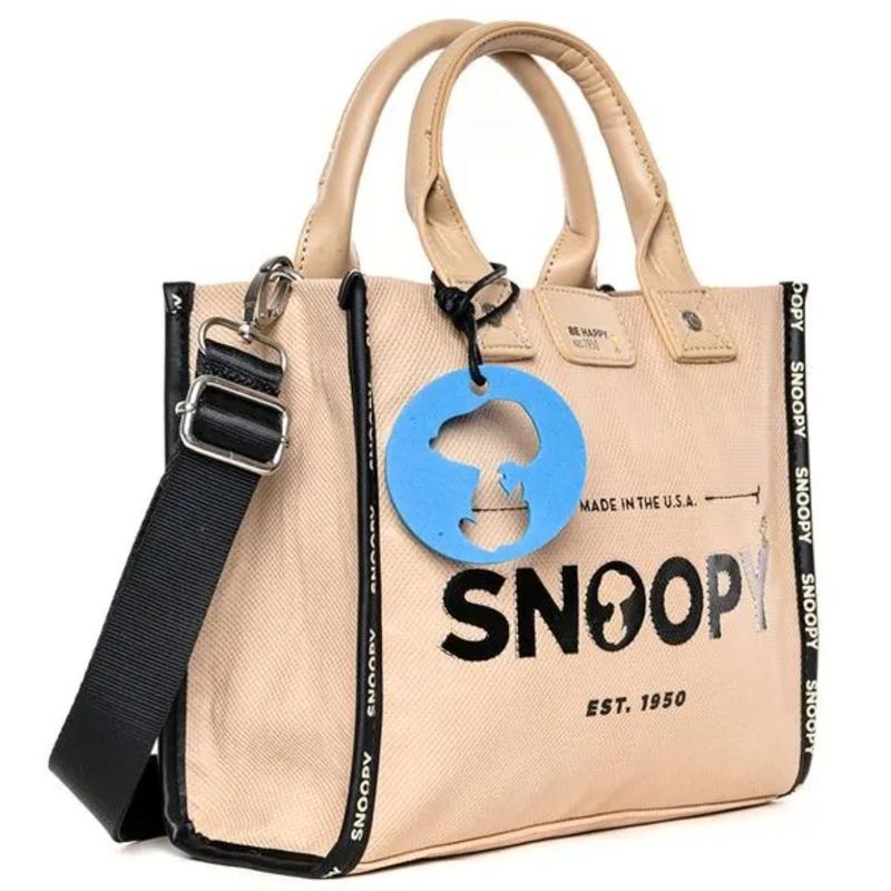 Bolsa Snoopy Média Feminina Duas Alças SP2639 - Bolsas - Magazine